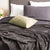 Plush Ultra Soft Velvet Graphite 380GSM Blanket by Renee Taylor