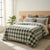 Acrylic Super Soft Heavy Weight Reversible Mink Check Blanket by Renee Taylor
