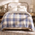 Heritage Cotton Yarn Dye Waffle Cerulean Blanket by Renee Taylor