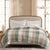 Heritage Cotton Yarn Dye Waffle Juniper Blanket by Renee Taylor