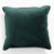 Icon Velvet Cushion Emerald by Renee Taylor