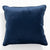Icon Velvet Cushion Navy by Renee Taylor