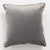 Icon Velvet Cushion Steel by Renee Taylor