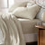 Linen Cotton Natural Bed Linen Range by Renee Taylor