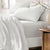 Linen Cotton White Bed Linen Range by Renee Taylor
