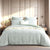 Mayfair Sage Quilt Cover Set by Renee Taylor