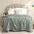 Australian Merino Wool 400GSM Sage Blanket by Renee Taylor