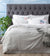 Solana Silver Quilt Cover Set by Renee Taylor