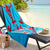 Jacquard Velour Large Cray Fish Beach Towel by Renee Taylor
