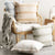 Kent Stripe Stone washed Yarn Dyed Cushion by Renee Taylor