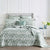 Tahlia Jade Jacquard Coverlet Set by Renee Taylor