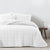 Soft Touch White Easy Care Breathable Coverlet Set by Royal Comfort