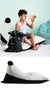 Black Grey Pom Pom Bean Bag by Sack Me