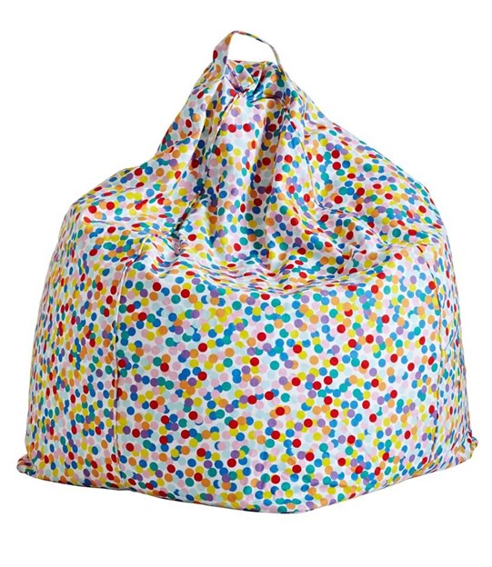Confetti Bean Bag Cover by Sack Me Cottonbox Pty Ltd