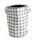 Storage Basket Grey Gingham by Sack Me