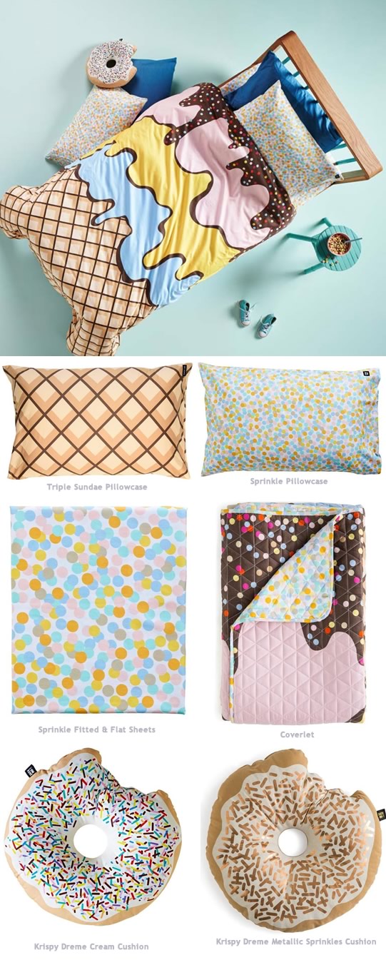 Triple Sundae Quilt Cover Set by Sack Me Cottonbox Pty Ltd