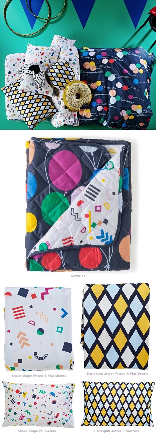 Shake Shape Flat Sheet by Sack Me – Cottonbox Pty Ltd