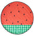 Watermelon Play Mat by Sack Me