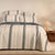 Abbotson Wide Ticking Flax Bed Linen by Sheridan