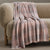 Anson Soft Grey Throw by Sheridan