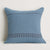 Ayo Blue Frost Square Cushion by Sheridan
