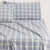 Bayley Check Deep Sea Washed Cotton Sheet Set by Sheridan
