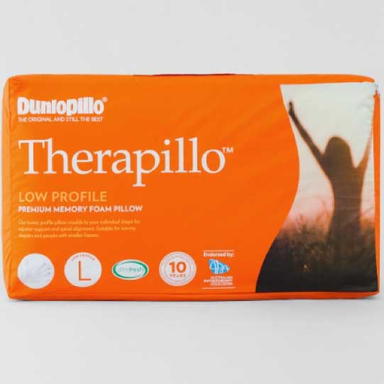 Therapillo Memory Foam Low Profile Pillow by Sheridan Cottonbox Pty Ltd