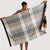 Elmore Ebony Beach Towel by Sheridan