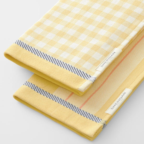 Este Tea Towel Honey Gold 2 Pack by Sheridan – Cottonbox Pty Ltd