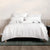 Jaymes White Quilt Cover by Sheridan