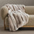 Leider Mink Faux Fur Throw by Sheridan