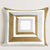 Mazey Nutmeg Square Cushion by Sheridan
