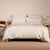 Romi Check Milk Tea Quilt Cover Set by Sheridan