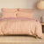 Romi Check Orange Sorbet Quilt Cover Set by Sheridan