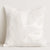 Tilo White Square Cushion by Sheridan