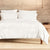 Tolem White Quilt Cover by Sheridan