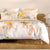 Treni White Quilt Cover by Sheridan