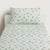 Twiggy Cool Mint Fitted Sheet And Pillowcase Set by Sheridan Junior