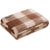 Mohair Knee Rug Mocha Check by St Albans