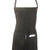 Bib With Pocket Black Apron by Alliance Commercial