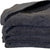 Gym Hand Towel Charcoal With Zip by Alliance Commercial