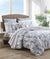 Catalina Silver Blue Quilt Cover Set by Tommy Bahama