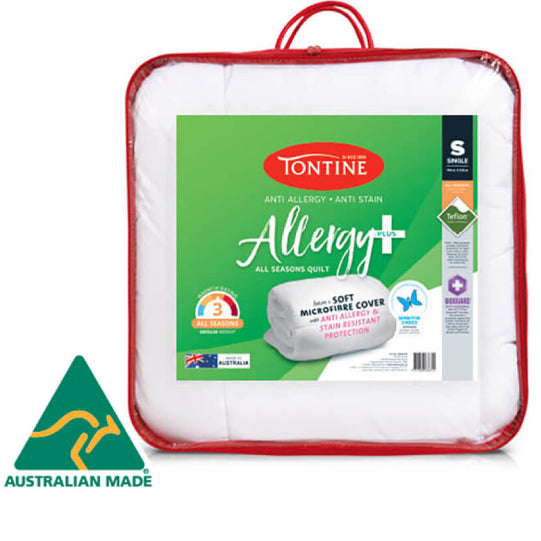 Allergy Plus Anti Stain All Seasons Quilts by Tontine Cottonbox Pty Ltd