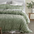 Haven Sage Quilt Cover Set Vintage Design by Accessorize