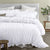 Haven White Quilt Cover Set Vintage Design by Accessorize
