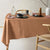 Linen Cotton Terracotta Table Linen by Accessorize