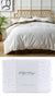 Lucas White Quilt Cover Set by Accessorize