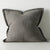 Figlio Graphite Cushion by Weave