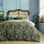 Compton Olive Green Quilt Cover Set by William Morris