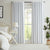 Orson Blockout Concealed Tab White Curtains by Zaab